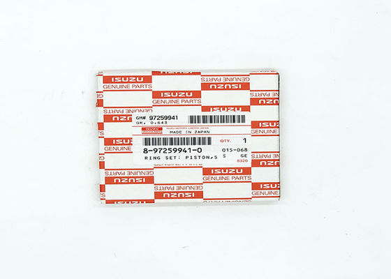 Δαχτυλίδι εμβόλων Isuzu μηχανών diesel Tfr Tfs Nhr 8-97259941-0 για 600p
